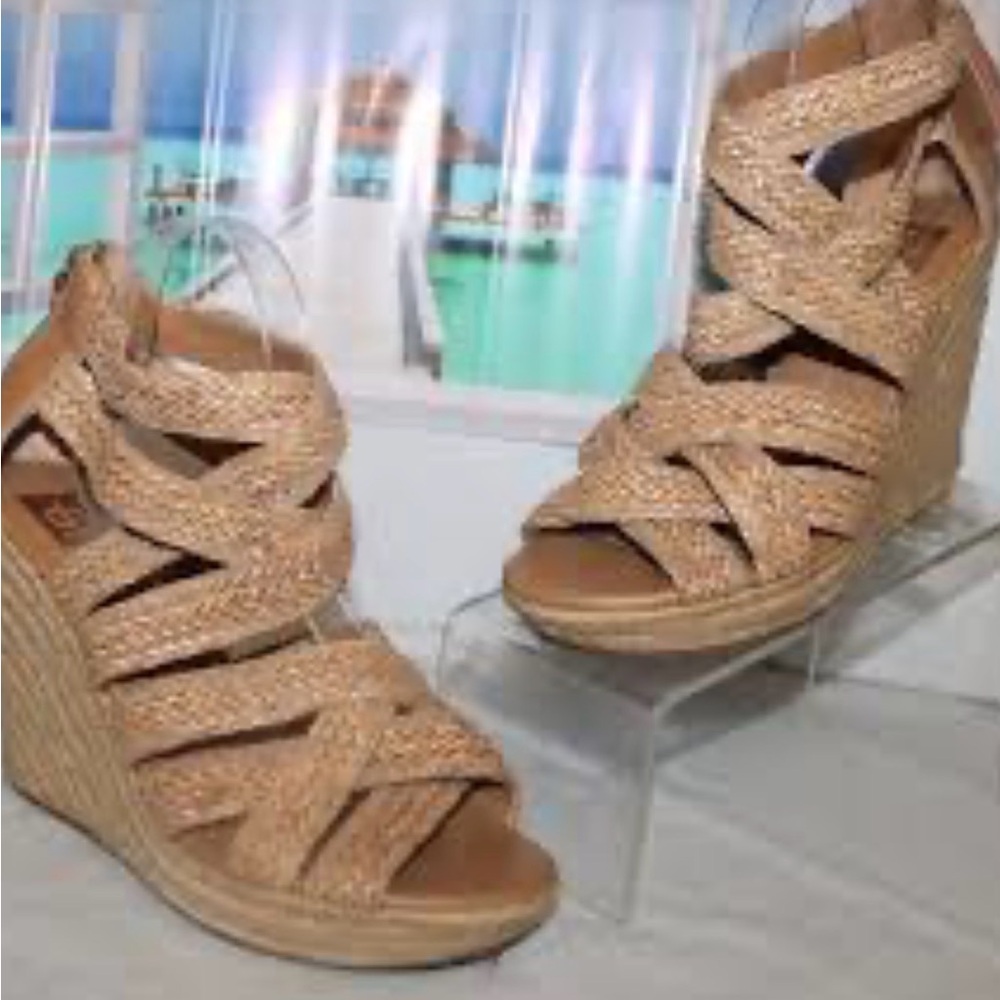 ⭐️LIKE NEW DV by Dolce Vita Blaze Wedge Woman’s Sandal in size 9⭐️